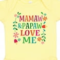 thumbnail image 4 of Inktastic Mamaw and Papaw Love Me Girls Baby Bodysuit, 4 of 5
