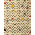 thumbnail image 1 of Ahgly Company Indoor Rectangle Abstract Brown Gold Abstract Area Rugs, 7' x 9', 1 of 6