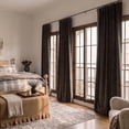 thumbnail image 4 of Signature Java Velvet Blackout Curtains For Bedrooms (1 Panel), 50WX 120L, 4 of 9