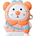 thumbnail image 1 of liangnv 3D Cute Vivid CharacterShoulder Bear Design Case Kids Girls Women Fun Cartoon Animals Wireless Earphone Soft Silicone Shockproof Protector Ski, 1 of 4