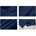 thumbnail image 6 of Men's Baggy Sweatpants Wide Leg Lounge Joggers with Deep Pockets Soft Stretch Blend Drawstring Open Bottom Relaxed Fit for Gym Travel Navy XL, 6 of 6