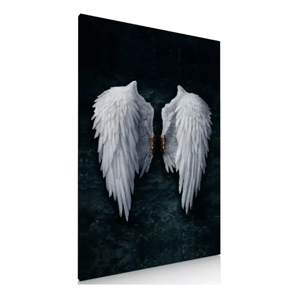 Cuadro Decorativo Moderno Canvas Para Recamara Alas de Angel