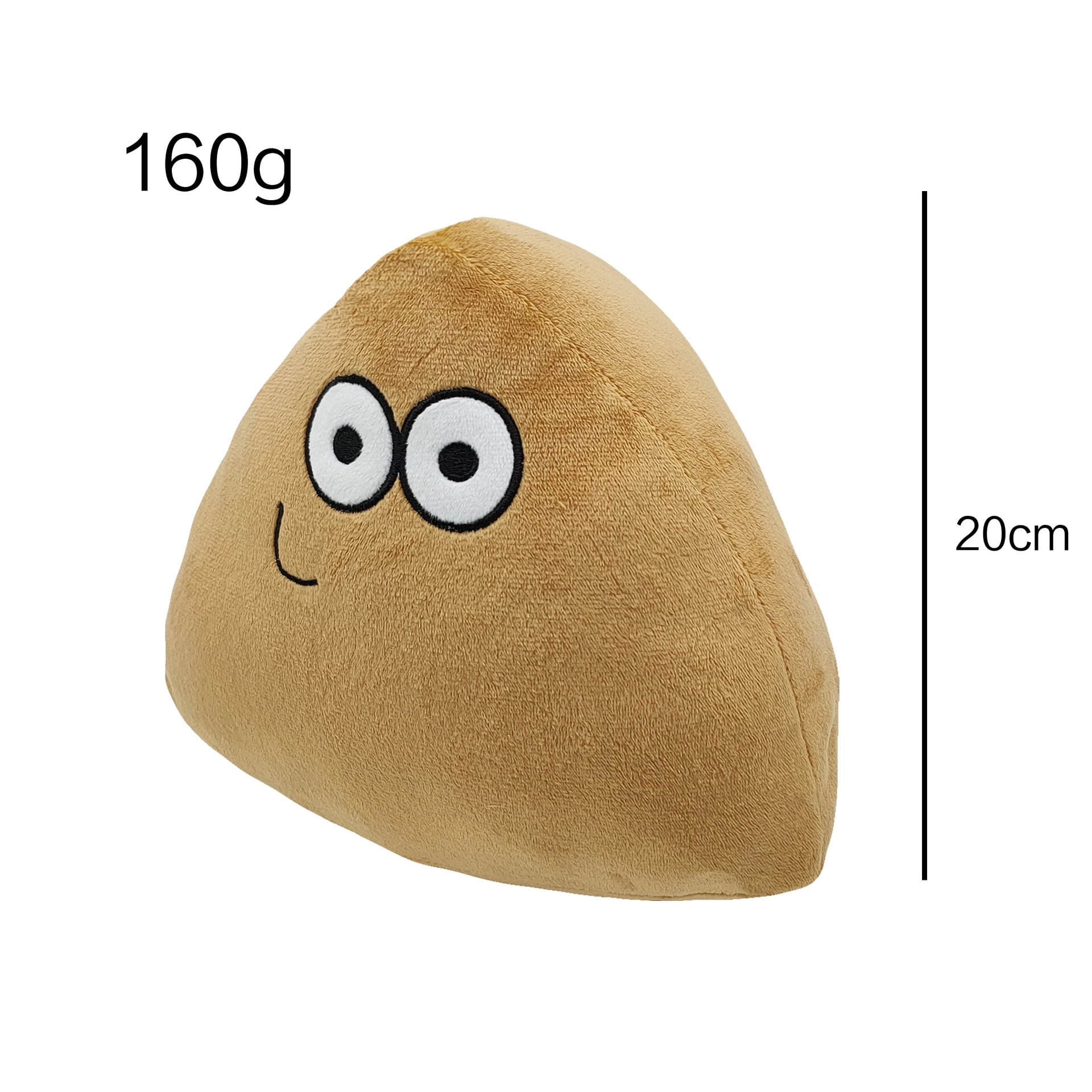 1pc Hot Game My Pet Alien Pou Plush Toy Furdiburb Emotion Alien Plush  Stuffed Animal Pou Doll 22cm/8.66in