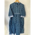 thumbnail image 2 of Indigo Buti Printed Dress,Sketer Circle Dress, Flapper Dress, Blousen Dress ,Short Dress, 2 of 6