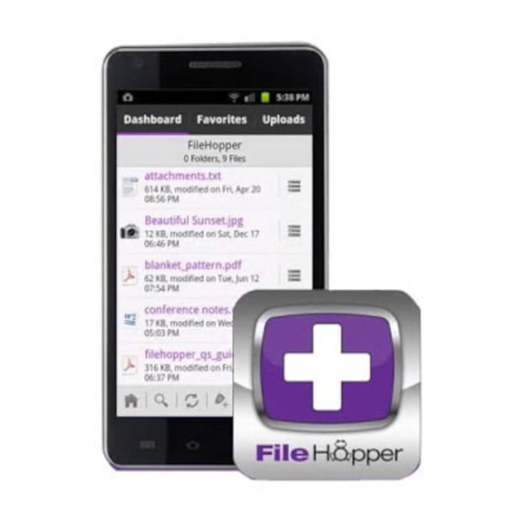 Security Coverage SECUREIT5GBM 5GB Storage Filehopper Mobile App w/1-Key