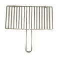 thumbnail image 2 of Premium Stainless Steel Grill Grid for BBQ - Heavy Duty Cooking Mesh with Handle & Hook, 39x24cm Multi-Purpose Grilling Rack for Fish, Meat, Vegetables, Easy to Clean & Store, 2 of 6