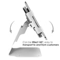 thumbnail image 5 of Beelta Adjustable iPad Stand for 10.2 iPad 7th/8th/9th, iPad 5th/ 6th, iPad Mini, iPad Air, iPad Pro 9.7/ 12.9/ 10.5, White, 5 of 6
