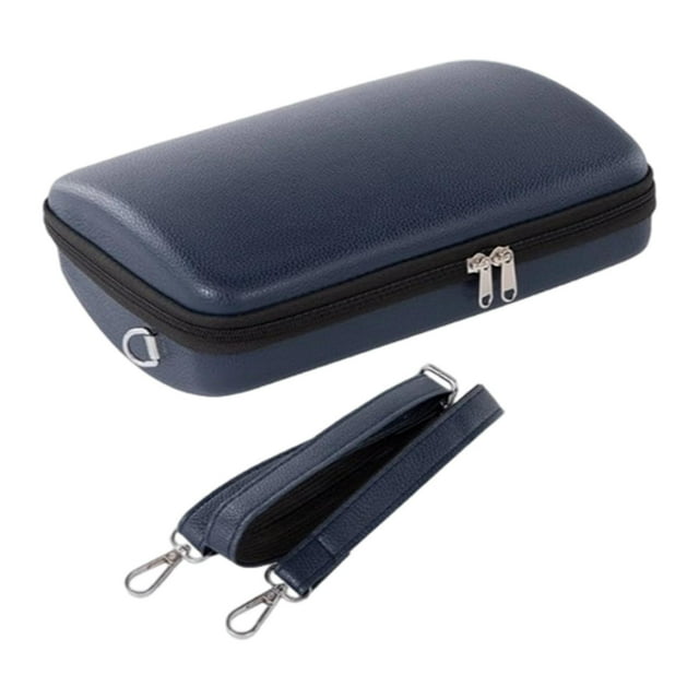 Yinanstore Étui de Protection pour Clarinette avec Bandoulière Réglable Sac de Rangement pour Clarinette Bleu Foncé