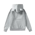 thumbnail image 3 of Vedolay Women's Hoodies Fashion Long Sleeve Crew Neck Tops T-Shirt Blouse Pullover Womens Fashion Grey,XL, 3 of 3