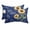 MidNightBlue, variant on Outdoor Chair Pillow Headrest for Patio Pool Chaise Lounge, You Are My Sunshine Recliner Head Pillow, Yellow Sunflowers Cute Bees Heart Dark Gray Waterproof Neck Lumbar Pillows & Insert 11x16x2pcs