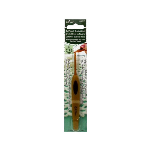 Clover Soft Touch Crochet Hook Size C