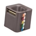thumbnail image 3 of 5 en 1 Sticky Note Dipser Dispenser Sticky Note Rolls Almacenamiento multifuncional Marrón, 3 of 8