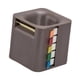 thumbnail image 3 of 5 en 1 Sticky Note Dipser Dispenser Sticky Note Rolls Almacenamiento multifuncional Marrón, 3 of 8