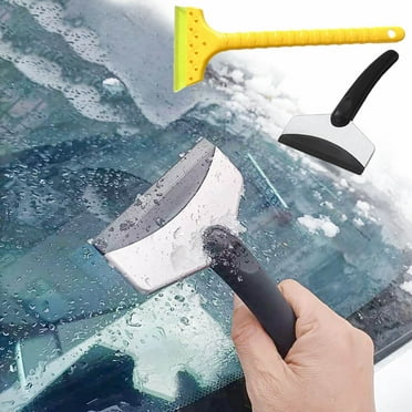 Sales Today ! FAJHHA Automobile Snow Removal Scraper,Long Handle Ice Shovel with Coating Tool for Window & Glass Cleaning