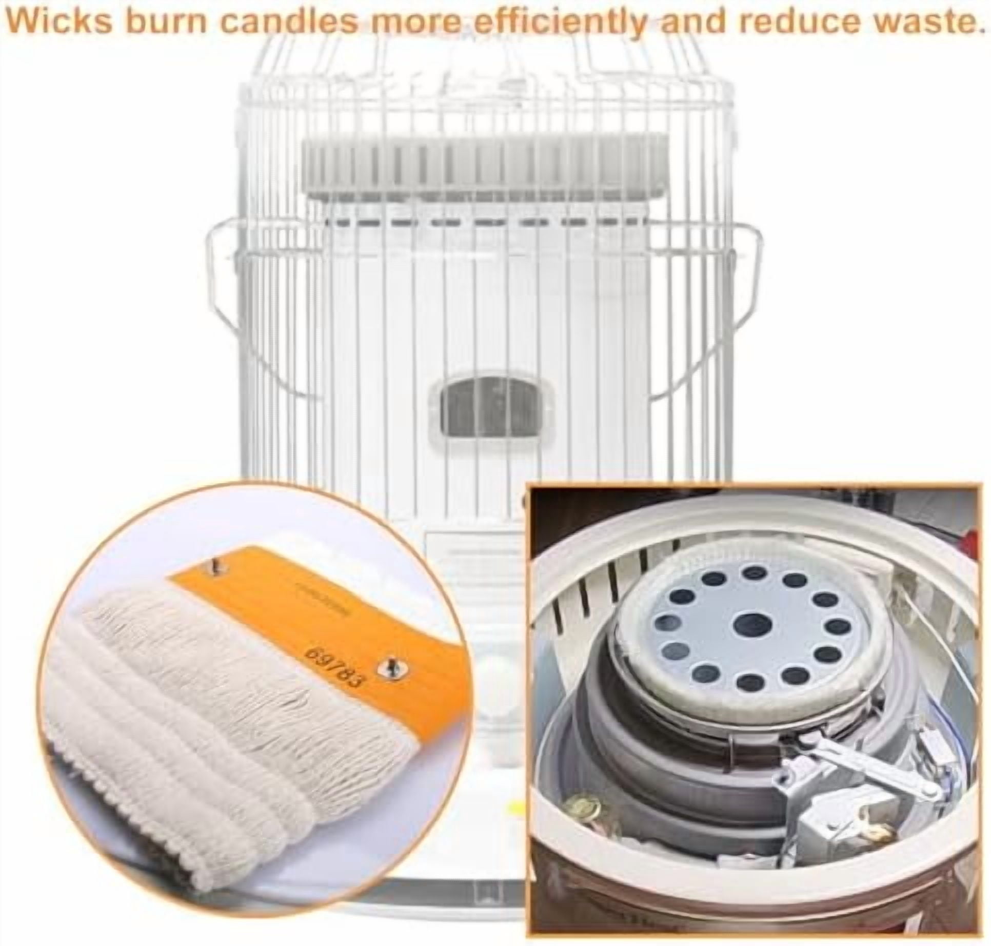 Ganivsor 32225 Kerosene Heater Replacement Wick - 2 Pack For DuraHeat DH-2300, Kero World KW-24C, Dyna-GLO CV-2300 & More
