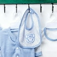 thumbnail image 4 of yocbz Baby Boy Gifts 0-3 Months 8PCS Layette Newborn Boy Outfits Set Blue,0-3 Months, 4 of 6