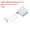 White, variant on Uxcell Retractable Remote Control Tether, Square Security Cable Lanyard Lock with Adjustable Clasp Adhesive White