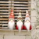 thumbnail image 4 of piezas de adornos navideños de gnomos de peluche de Papá Noel, figuras de elfo enano de Navidad, juguete para exterior, interior, ventana, mesa, adornos navideños, decoración de fiesta, 4 of 5