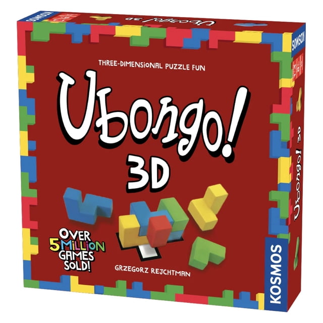 Juego de rompecabezas geométrico Thames & Kosmos Ubongo 3D