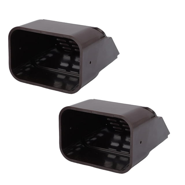 FILTRO DE SALIDA DE BAJA CAVA DE BAJADA CONECTOR DE BAJANTE DE 3X4 PULGADAS TUPO CON CÍRCULO DE SELADAD