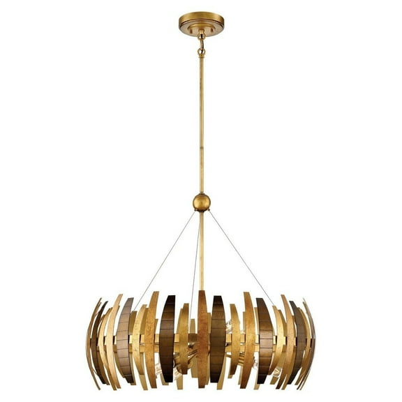 Minka Metropolitan - Manitou - Six Light Chandelier     -Traditional