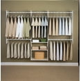 thumbnail image 5 of Easy Track 3 Shelf Deluxe Closet Storage Starter Organizer, Honey Blonde, 5 of 7