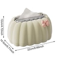 thumbnail image 2 of Storage Containers - Tissue Cover Napkin Dispenser and Hand Towel Holder for Vanity Countertops and Home Décor, 2 of 6