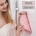 thumbnail image 2 of Silicone Shower Foot Scrubber Back Brush Massager Clean Bathroom Non Slip Bath, Back Scrubber, 2 of 5