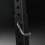 Titan Fitness Eccentric Hook Extensions, Extends up to 51 Steel Hook Barbell Attachment, Overload Lifting for Explosiveness, Fits Olympic-Sized Weight Plates, Squat or Bench Use, Weight Releasers