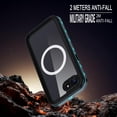 thumbnail image 3 of Waterproof Case for iPhone 16e, Shockproof Dustproof Built-in Screen Protector, Full Body Sealed Heavy Duty Protective Cover for iPhone 16e 6.1 Inches, 3 of 6
