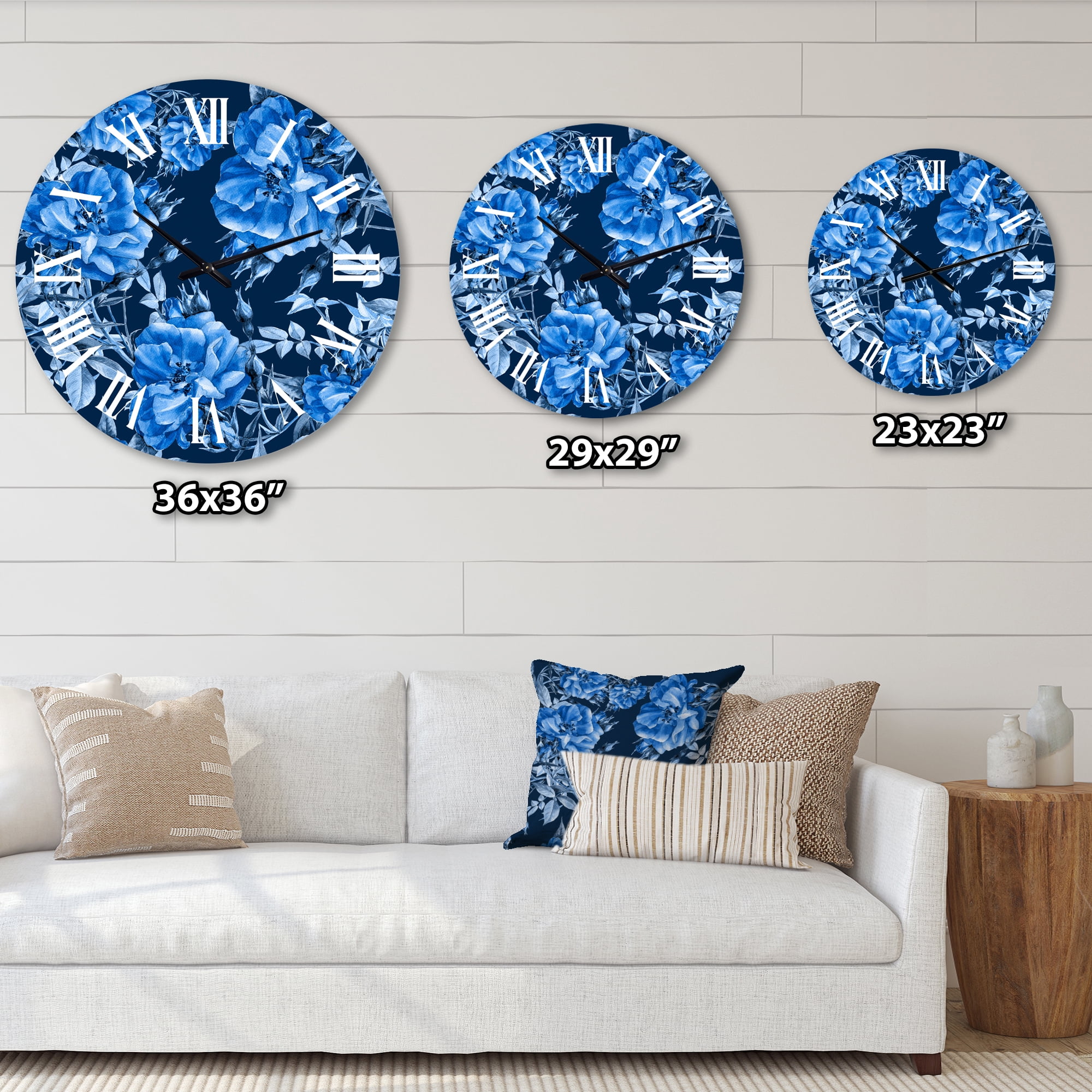 Designart 1 in Quartz Modern/Contemporary Wall Clock