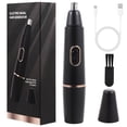 thumbnail image 1 of FEITA Cortapelos para Orejas y Nariz para Hombres, Cortapelos de Nariz Eléctrico Inalámbrico Recargable, Cortapelos de Nariz con Doble Hoja Giratoria 360, Impermeable, Regalos para Papá y Hombres para, 1 of 5