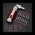 thumbnail image 1 of Juego de Destornilladores de Carraca Bidireccional MultiáNgulo 15 en 1 Torx Destornillador MagnéTico Bit Destornilladores de PrecisióN A, 1 of 10