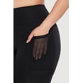 thumbnail image 5 of Women's Plus Size High Waisted Mesh Detail Leggings with Pockets, 5 of 5