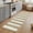 Khaki, variant on Small Door Mat Indoor Outdoor 15.7"x23.6",Blue Brown Absorbent Non Slip Entry Rug,Farmhouse Wood Grain Vintage Vertical Striped Low Profile Welcome Mat for Front/Side Door Apartment Entrance Bathroom