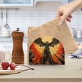 thumbnail image 6 of Bird Sun Wings Napkin Holder for Table Clear Napkin Stand Paper Holder Acrylic Organizer Dispenser Napkins for Dinner Kitchen Restaurant Room, 6 of 8