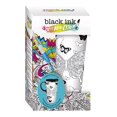 thumbnail image 2 of Just Add Color Butterfly Kisses Ceramic Travel Cup 17oz, w/ 4 Markers, 2 of 3