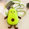 thumbnail image 4 of Mujeres Niñas Dibujos Animados Aguacate Crossbody Bolsos de Hombro Cartera Monedero Bolsos Salvador monedero de aguacate, 4 of 10