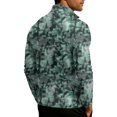 thumbnail image 5 of QHRMKOG Sweatshirt for Men Warm Camouflage Print Half Zip Pullover Loose Fit Sport Stand Collar Sweatshirts Spring Fashion Long Sleeve Top Gray L, 5 of 8