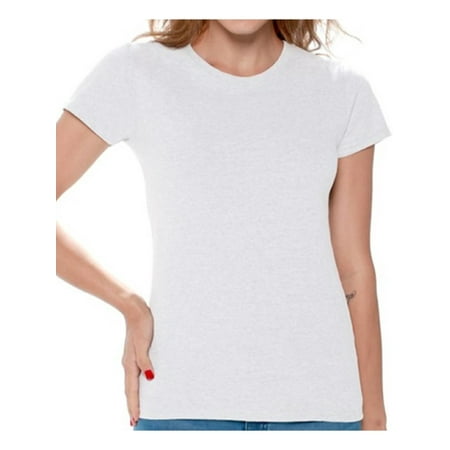 

Gildan Women T-Shirts Value Pack White Shirts for Women Plain Shirts Sleep Shirts - Single OR Pack of 6 OR Pack of 12 Shirts for Women Gildan T-shirts for Women T-shirt Casual Shirt Basic Shirts