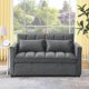 thumbnail image 5 of Sofas for Home Furniture Living Room Sofa Set Recliner Lounge Sof&aacute; Bed Chair Love Seat Sofabed W/Adjustable Reclining Backrests My Lux Decor Round, 5 of 6