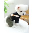 thumbnail image 3 of 1pc Pet Clothes Pet Dog Cat Corduroy Four Legged Jumpsuit, 3 of 4
