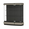 thumbnail image 6 of Waddell 514-BB-ELM Quantum 42 x 44 x 12 in. Lighted Wall Case, Black Textured Laminate Back - Elm, 6 of 7
