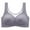 Gray Everyday Bra for Women, variant on ATOYSOY Women's Everyday Bra Breathable Push Up Underwear Sports Smoothing Comfort Bra Seamless Black L