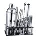 thumbnail image 5 of Juego de 17 cocteleras, kit de coctelería, colador, mezclador de bebidas, utensilios de bar para fiestas en casa y bar., 5 of 9