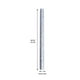 thumbnail image 3 of Película de vidrio adhesiva electrostática en rollo pequeño sellada de plástico para ventana de baño, aislamiento térmico, pegatina esmerilada, pegatina de vidrio, 3 of 9