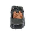 thumbnail image 5 of PEERAGE Casey Women's Wide Width Leather Clogs, 5 of 7