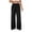 *Black, variant on VBVC No Boundarie Women's Y2K Drawstring Sweatpants,Striped Side Joggers For Women,Ladies Streetwear Track Pants with Pockets,Dark Blue,S-XL