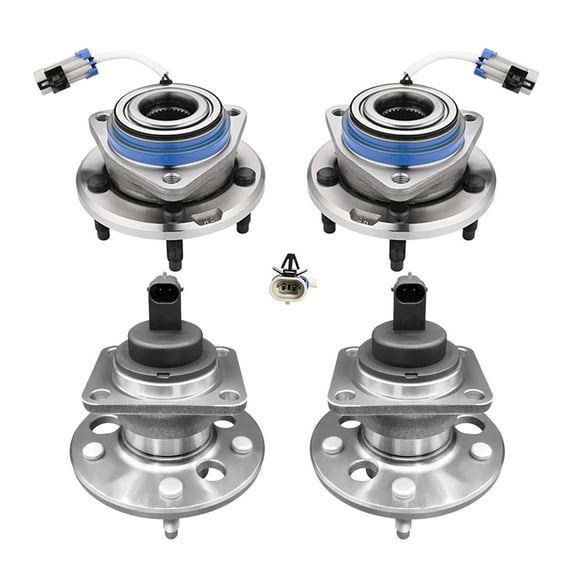 Set of 4 Front-Rear Wheel Hub Bearing Assembly For 2000-2005 Pontiac Bonneville