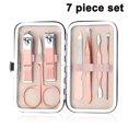 thumbnail image 2 of EXLEAF 2026 New Manicure Set, Professional Nail Clippers Kit, Pedicure Care Tools, Professional Women Grooming Kit -Stainless Steel, 7 Piece Set, 2 of 6